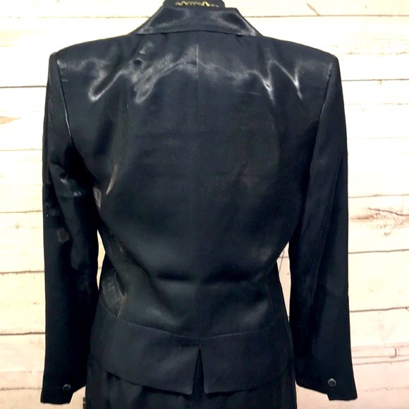 Harve Benard Evening Tuxedo Skirt & Jacket Set - Picture 4 of 14